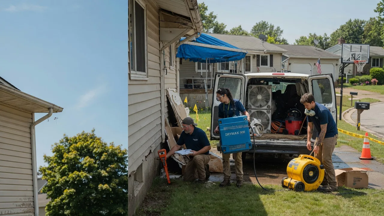 Ceiling Leak Cleanup in Raymond, MN near me