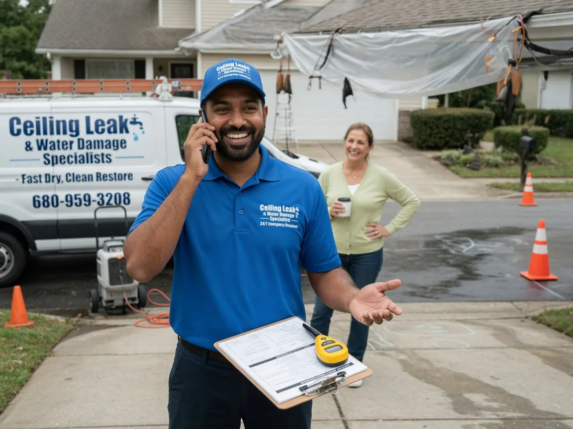 Ceiling Leak Cleanup Raymond, MN FAQs